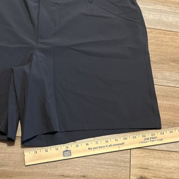 OOBE Uniform Shorts SZ 16 Gray Pockets Elastic Waist Stretch Lightweight Outdoor - Picture 7 of 11